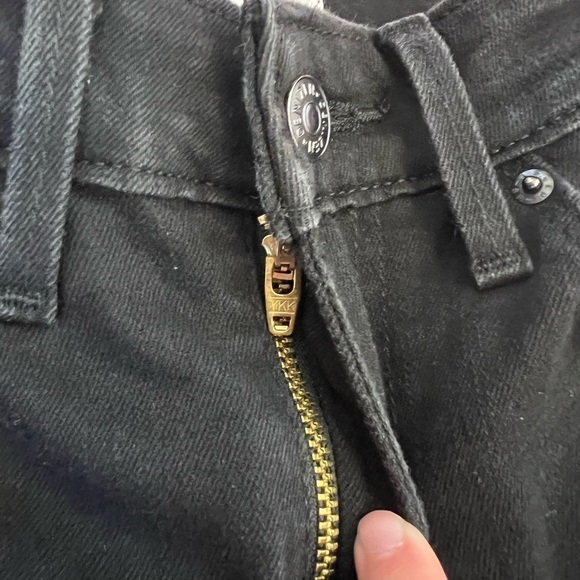 Levi’s Women’s Black Mid Rise Boot Cut Jeans Size 6L - Picture 5 of 14